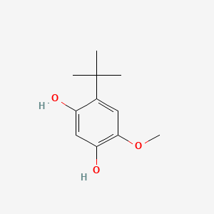 molecular formula C11H16O3 B13842511 4-(tert-Butyl)-6-methoxybenzene-1,3-diol 