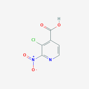 molecular formula C6H3ClN2O4 B13842560 3-Chloro-2-nitropyridine-4-carboxylic acid 