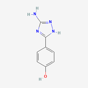 4-(5-amino-1H-1,2,4-triazol-3-yl)phenol