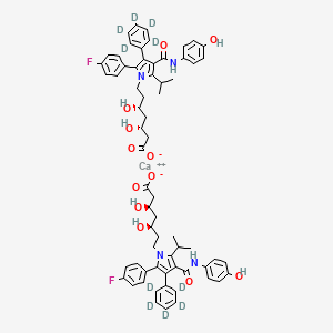 molecular formula C66H68CaF2N4O12 B13842586 para-Hydroxy Atorvastatin-d5 CalciuM Salt 