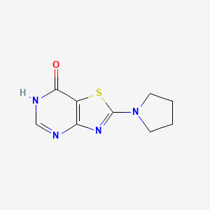 2-(pyrrolidin-1-yl)[1,3]thiazolo[4,5-d]pyrimidin-7(6H)-one