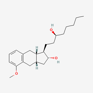 molecular formula C22H34O3 B13842599 Treprostinil intermediate 