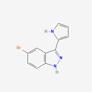 5-bromo-3-(1H-pyrrol-2-yl)-1H-indazole