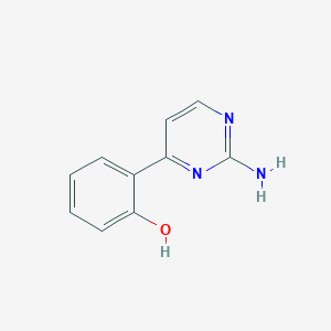 2-(2-Aminopyrimidin-4-yl)phenol