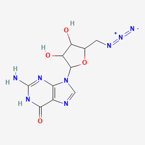 B1384269 5'-Azido-5'-deoxyguanosine CAS No. 42204-44-4