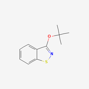 molecular formula C11H13NOS B13842698 3-(tert-Butoxy)benzo[d]isothiazole 