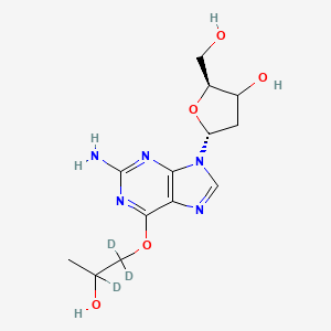 O6-(2-Hydroxypropyl)-2'-deoxyguanosine-d3