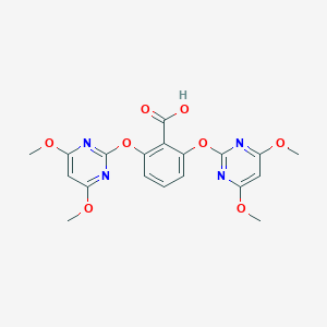 molecular formula C19H18N4O8 B138428 Bispyribac CAS No. 125401-75-4