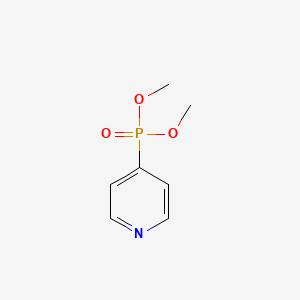 molecular formula C7H10NO3P B13842801 Dimethyl pyridin-4-ylphosphonate 