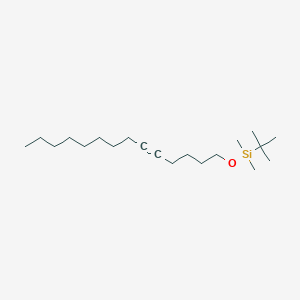 molecular formula C20H40OSi B13842951 tert-Butyldimethyl(tetradec-5-yn-1-yloxy)silane 