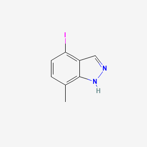 molecular formula C8H7IN2 B13842980 4-iodo-7-methyl-1H-indazole 