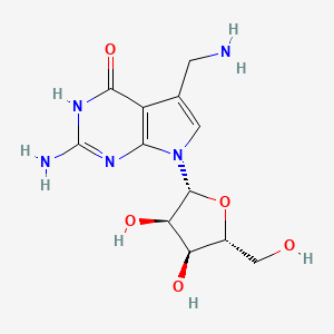 7-Aminomethyl-7-deazaguanosine