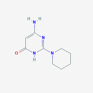 6-amino-2-piperidin-1-ylpyrimidin-4(3H)-one