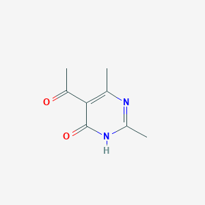 5-acetyl-2,6-dimethylpyrimidin-4(3H)-one