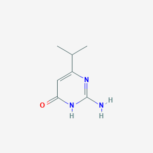 molecular formula C7H11N3O B1384321 2-Amino-6-isopropylpyrimidin-4-ol CAS No. 73576-32-6