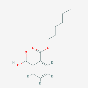 molecular formula C14H18O4 B13843246 Monohexyl phthalate-d4 