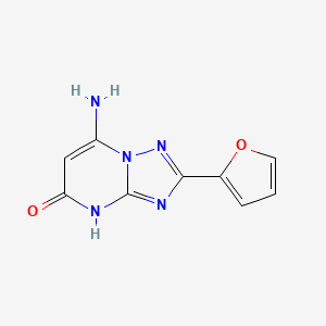 7-amino-2-(2-furyl)[1,2,4]triazolo[1,5-a]pyrimidin-5(4H)-one