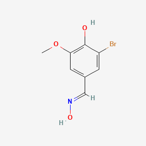 3-Bromo-4-hydroxy-5-methoxybenzaldehyde oxime