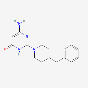 6-amino-2-(4-benzylpiperidin-1-yl)pyrimidin-4(3H)-one