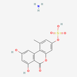 molecular formula C14H13NO8S B13843468 Alternariol3-SulfateAmmoniumSalt 