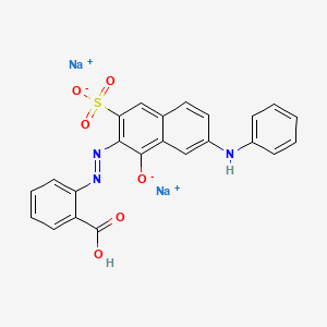 molecular formula C23H17N3NaO6S B1384349 Acid Anthracene Brown PG CAS No. 6369-32-0