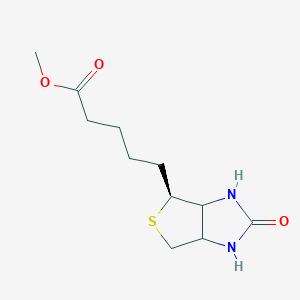 molecular formula C11H18N2O3S B13843569 methyl 5-((4S)-2-oxohexahydro-1H-thieno[3,4-d]imidazol-4-yl)pentanoate 