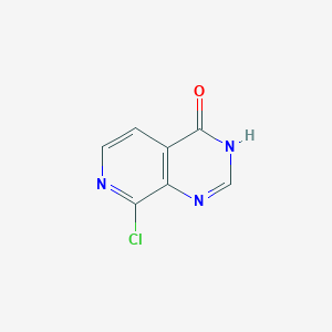 molecular formula C7H4ClN3O B1384357 8-Chloropyrido[3,4-d]pyrimidin-4-ol CAS No. 84341-13-9