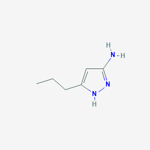 B138437 5-Propyl-1H-Pyrazol-3-Amine CAS No. 126748-58-1