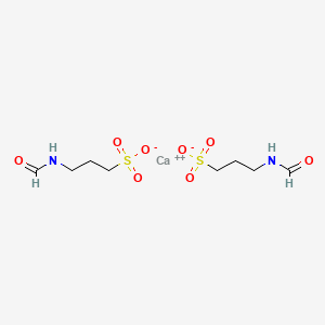 molecular formula C8H16CaN2O8S2 B13843807 Calcium Bis(formyl Homotaurine) 