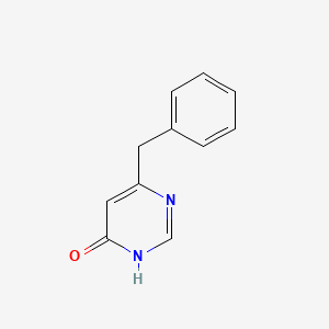 molecular formula C11H10N2O B1384383 6-苄基嘧啶-4-醇 CAS No. 16353-08-5
