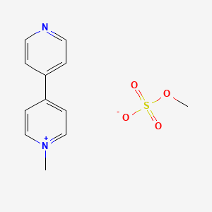 molecular formula C12H14N2O4S B13843893 1-Methyl-[4,4'-bipyridin]-1-ium Methylsulfate CAS No. 35022-69-6
