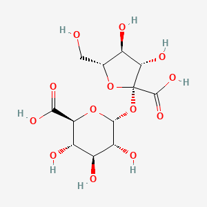 molecular formula C12H18O13 B13843940 Sucrose 6,1'-Dicarboxylic Acid 