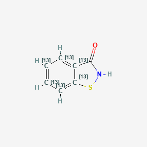 molecular formula C7H5NOS B13843974 1,2-benzothiazol-3-one 