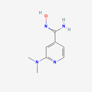 2-(Dimethylamino)-N-hydroxyisonicotinimidamide