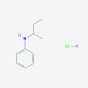 molecular formula C10H16ClN B13844136 N-(Butan-2-yl)aniline Hydrochloride 