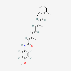 molecular formula C27H35NO2 B13844139 4-Methoxy Fenretinide-d4 