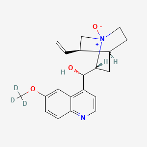 molecular formula C20H24N2O3 B13844153 Quinidine-d3 N-Oxide 
