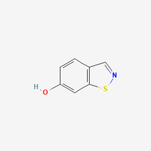 molecular formula C7H5NOS B1384424 Benzo[d]isothiazol-6-ol CAS No. 934180-38-8