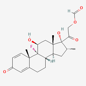 molecular formula C23H29FO6 B13844271 Dexamethasone 21-Formate 