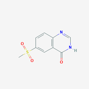 4-Hydroxy-6-(methylsulfonyl)quinazoline