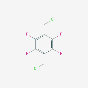molecular formula C8H4Cl2F4 B138443 1,4-Bis(chloromethyl)-2,3,5,6-tetrafluorobenzene CAS No. 131803-37-7