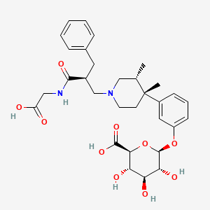 molecular formula C31H40N2O10 B13844364 Alvimopan beta-D-Glucuronide 