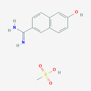 6-Amidino-2-naphthol Methanesulfonate
