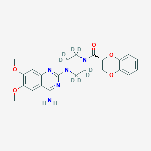 molecular formula C23H25N5O5 B13844404 (R)-Doxazosin-d8 