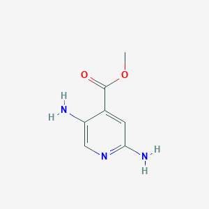 molecular formula C7H9N3O2 B13844421 Methyl 2,5-diaminoisonicotinate CAS No. 28033-04-7
