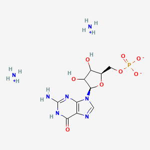 molecular formula C10H20N7O8P B13844631 D-Glucopyranose 1,2,3,6-Tetrabenzoate 