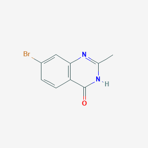 molecular formula C9H7BrN2O B1384479 7-溴-2-甲基喹唑啉-4(3H)-酮 CAS No. 403850-89-5