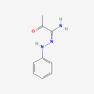molecular formula C9H11N3O B13844814 N'-anilino-2-oxopropanimidamide 