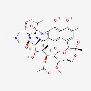 molecular formula C43H58N4O12 B1384485 Ac-Gln-Trp-Leu-NH2 CAS No. 283163-41-7