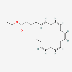 molecular formula C22H34O2 B13844852 Ethyl (5E,8Z,11Z,14Z,17Z)-Icosa-5,8,11,14,17-pentaenoate 